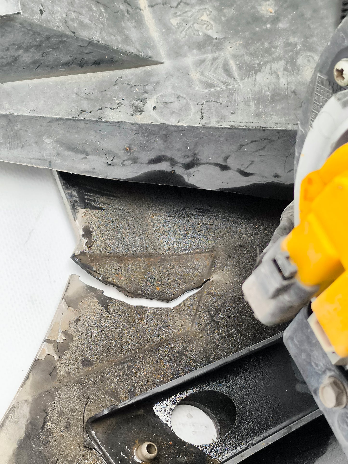 Paraurti anteriore grigio argento Citroen Berlingo anno 2009 ecoAG6924