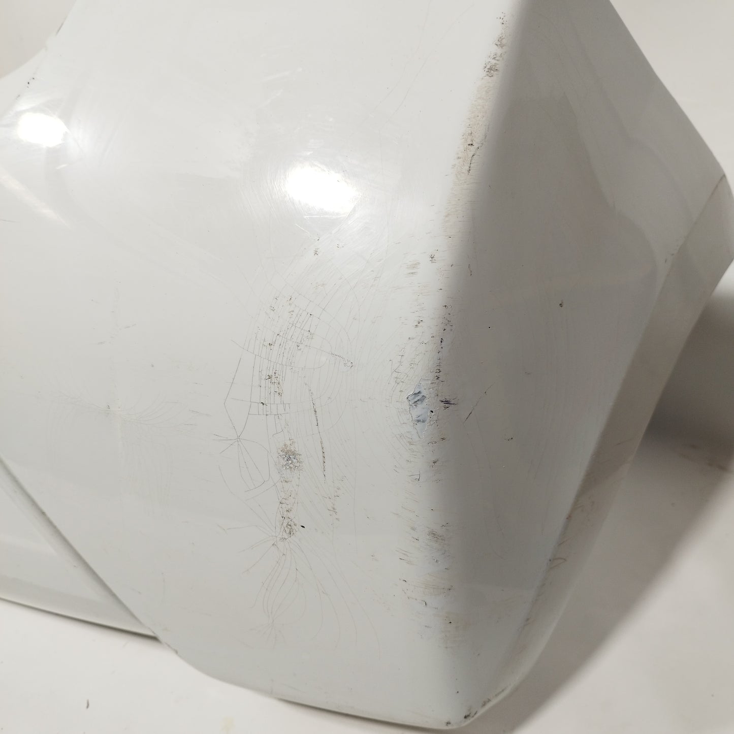 White rear bumper Renault Twingo 2008 ecoAC11687