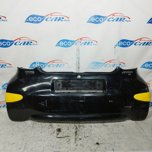 Schwarze Heckstoßstange Toyota Aygo 2006 ecoAC10247