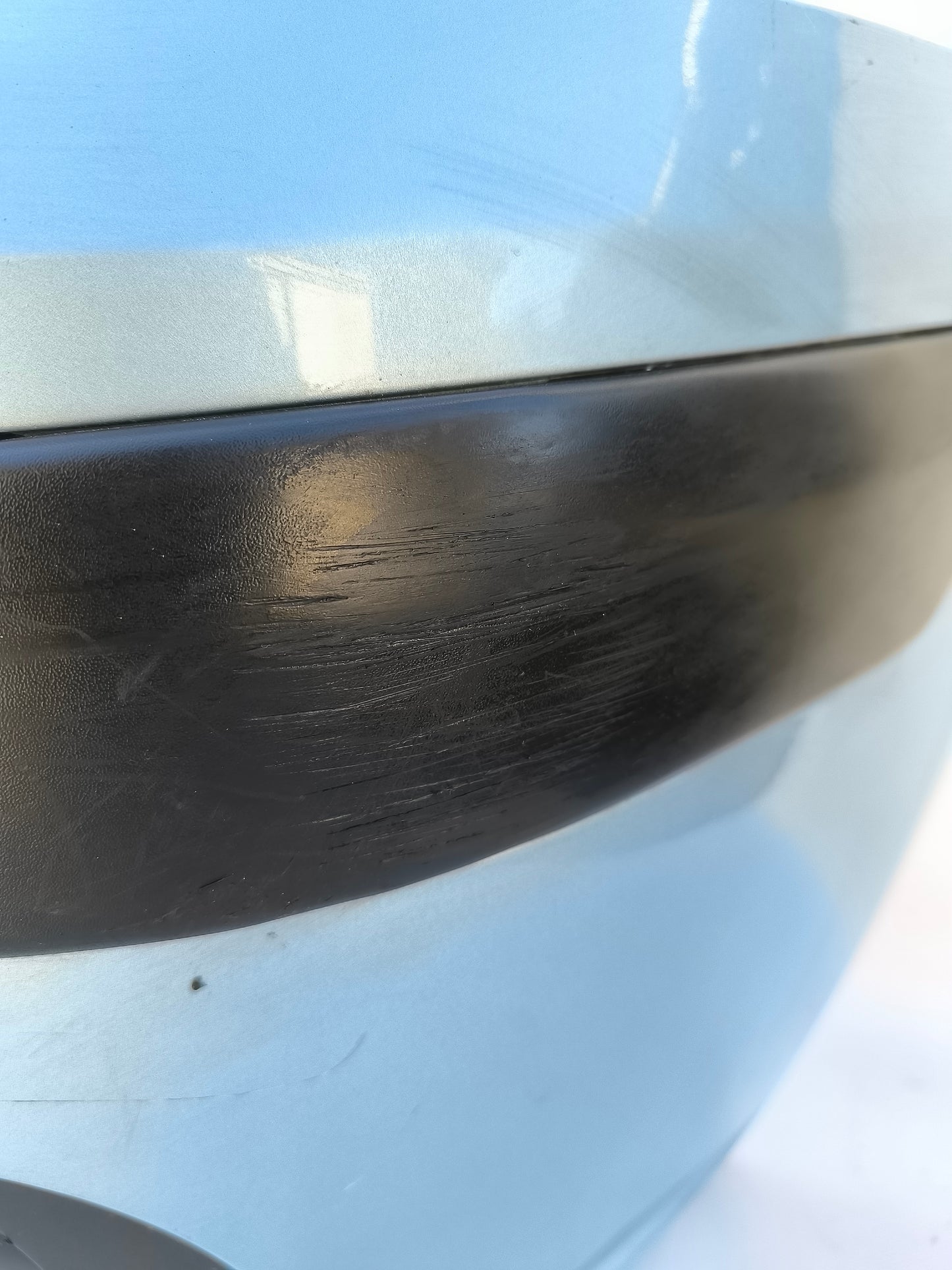 Hyundai Atos 2005 ecoAG6692 hellblaue Frontstoßstange