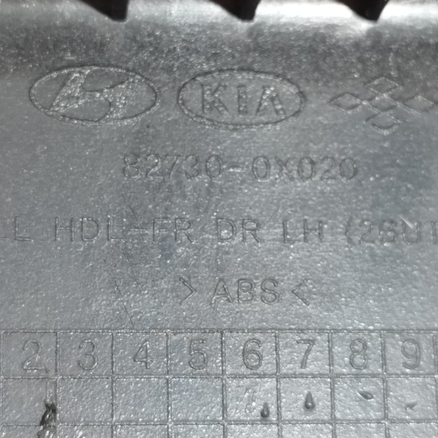 Pulsantiera anteriore sx Hyundai i10 2008 Cod: 82730- 0X020 ecoAC12619