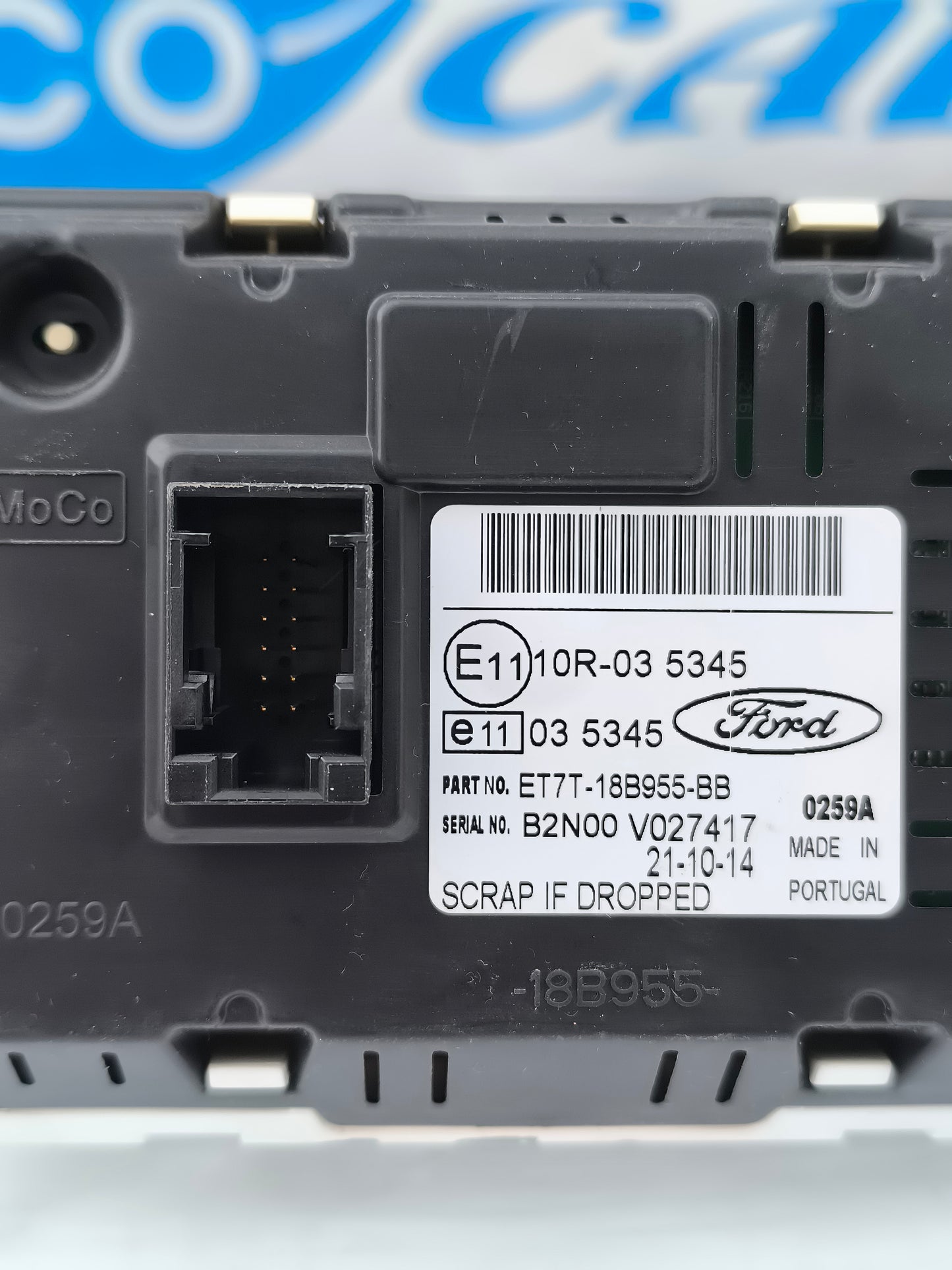 Display computer di bordo Ford Fiesta 2015 Cod. et7t-18b955-bb ecoAG6149