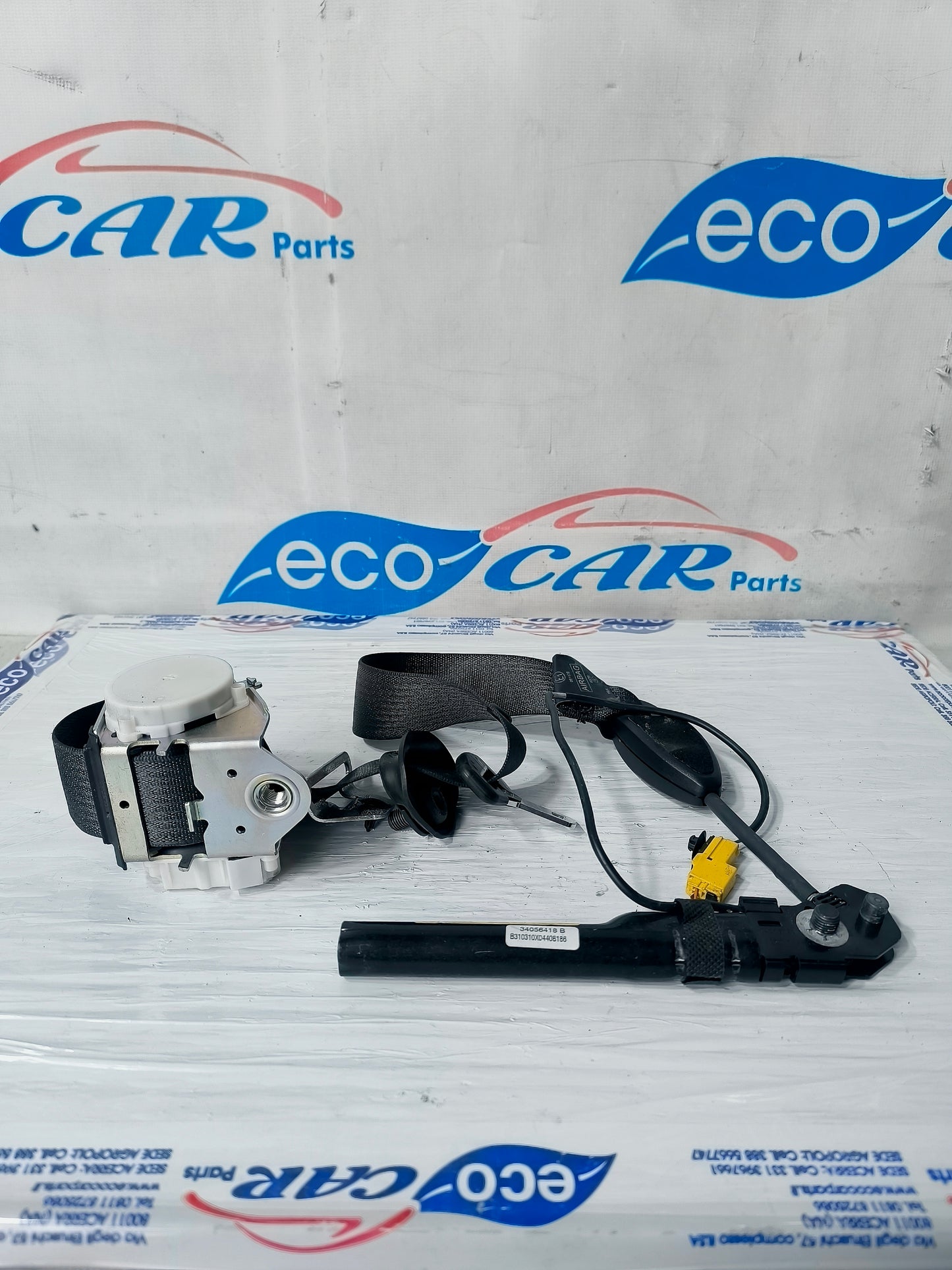 Seat belt complete with pretensioner front right Opel Meriva B Cod.340407288 ecoAG6248