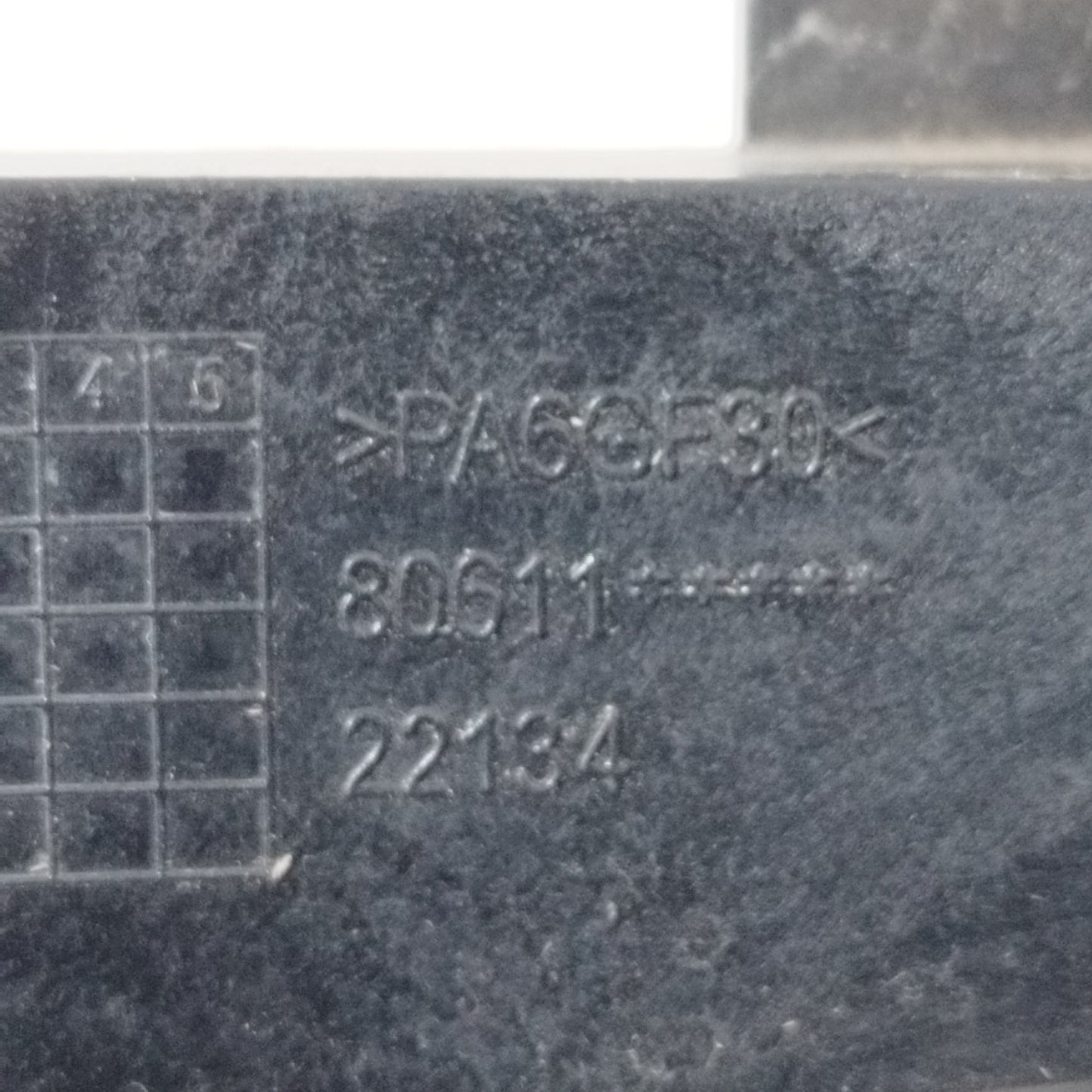 Front left external handle black Nissan Micra K14 2017 Cod: 80611-22134 ecoAC11556