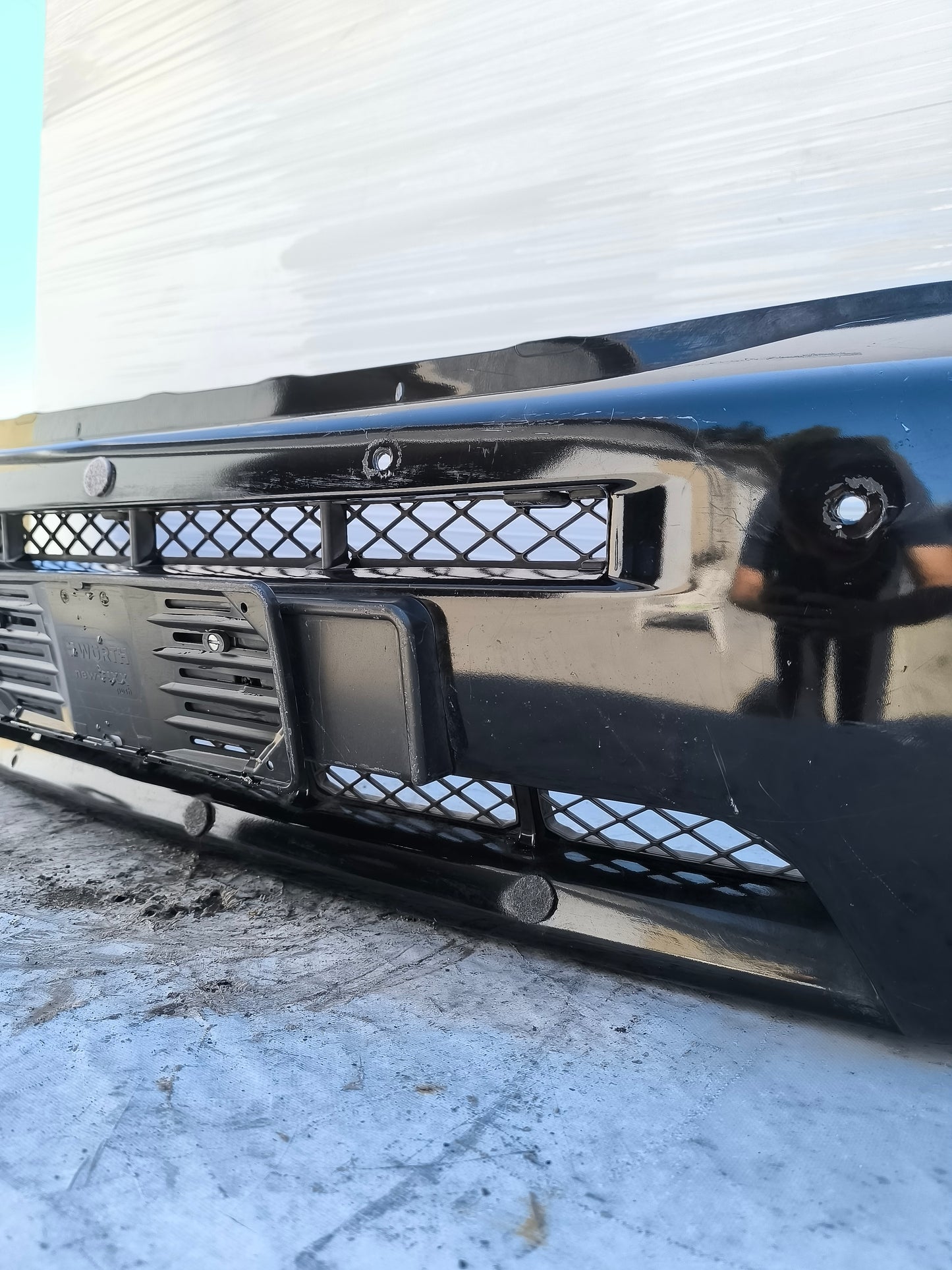 Paraurti anteriore nero Toyota RAV4 2005 ecoAG8371