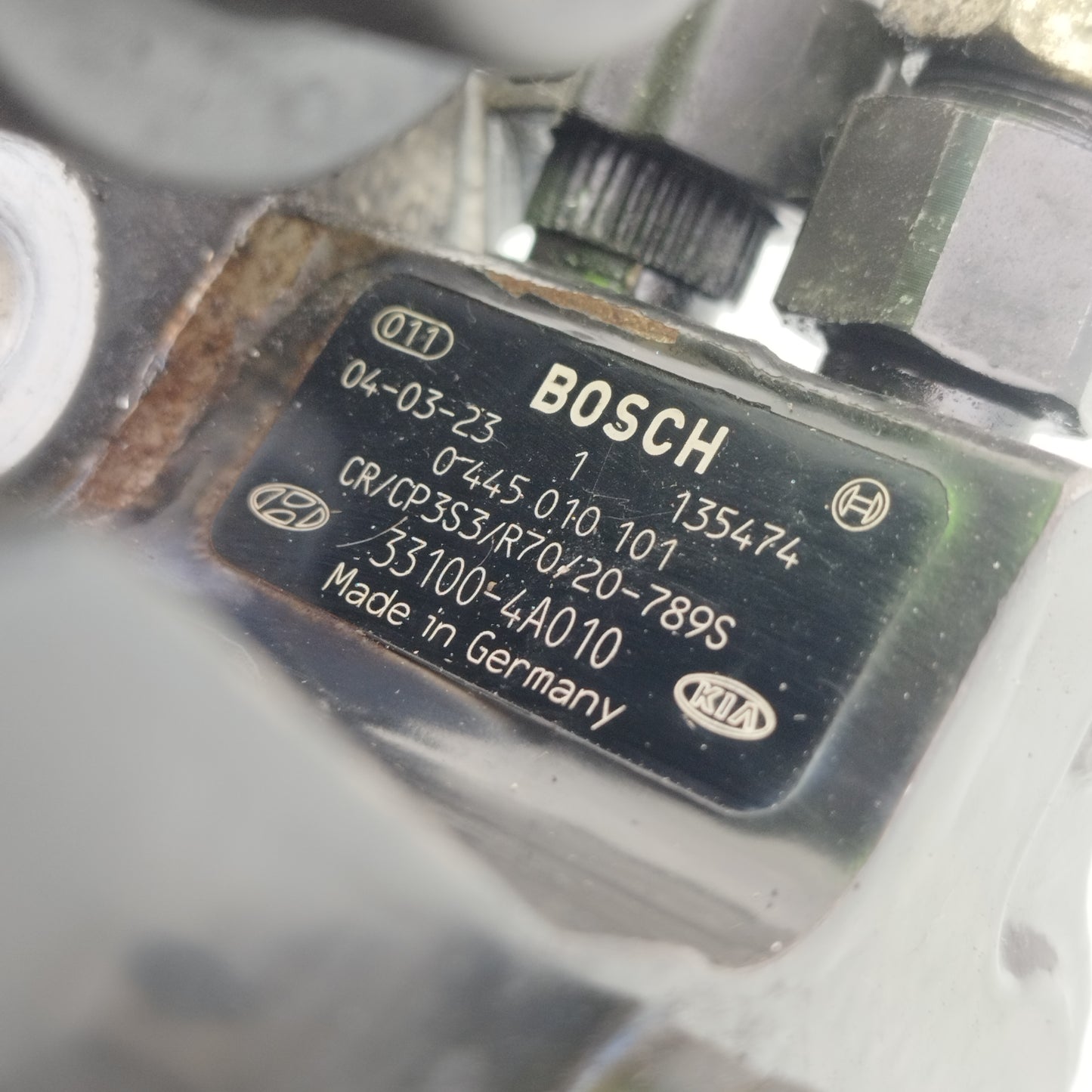 Pompa Common Rail Kia Sorento I serie 2.5 CRDI 2002-2006 cod: 0445010101 ecoAC16071