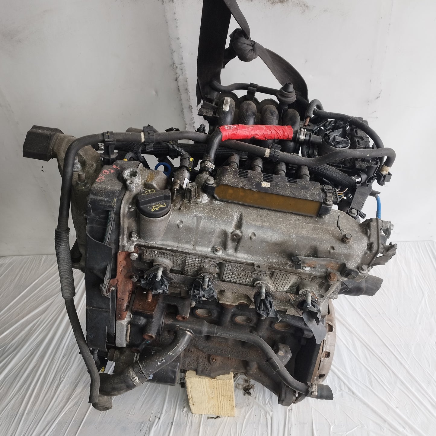 Engine Fiat Grande Punto 1.4 B 2010 code: 350A1000 ecoAC10042