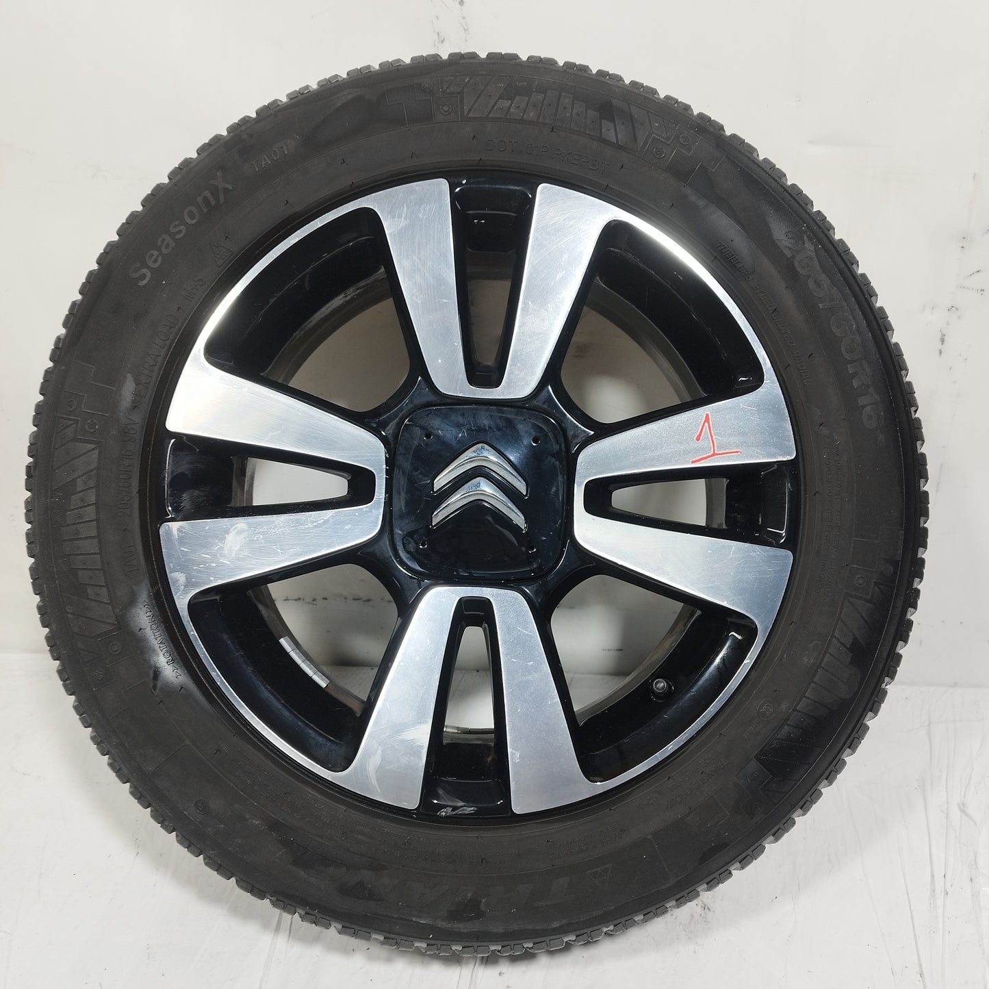 Cerchi in lega con gomme Citroen C3 aircross 2017-2024 ecoAC15339
