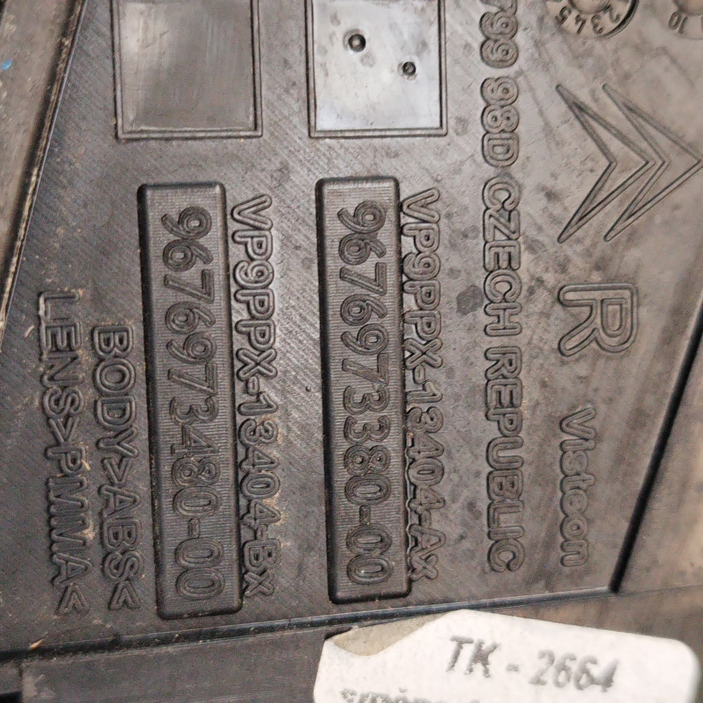 Fanale posteriore dx Citroen DS3 2011 Cod: 9676973380-00 ecoAC13735