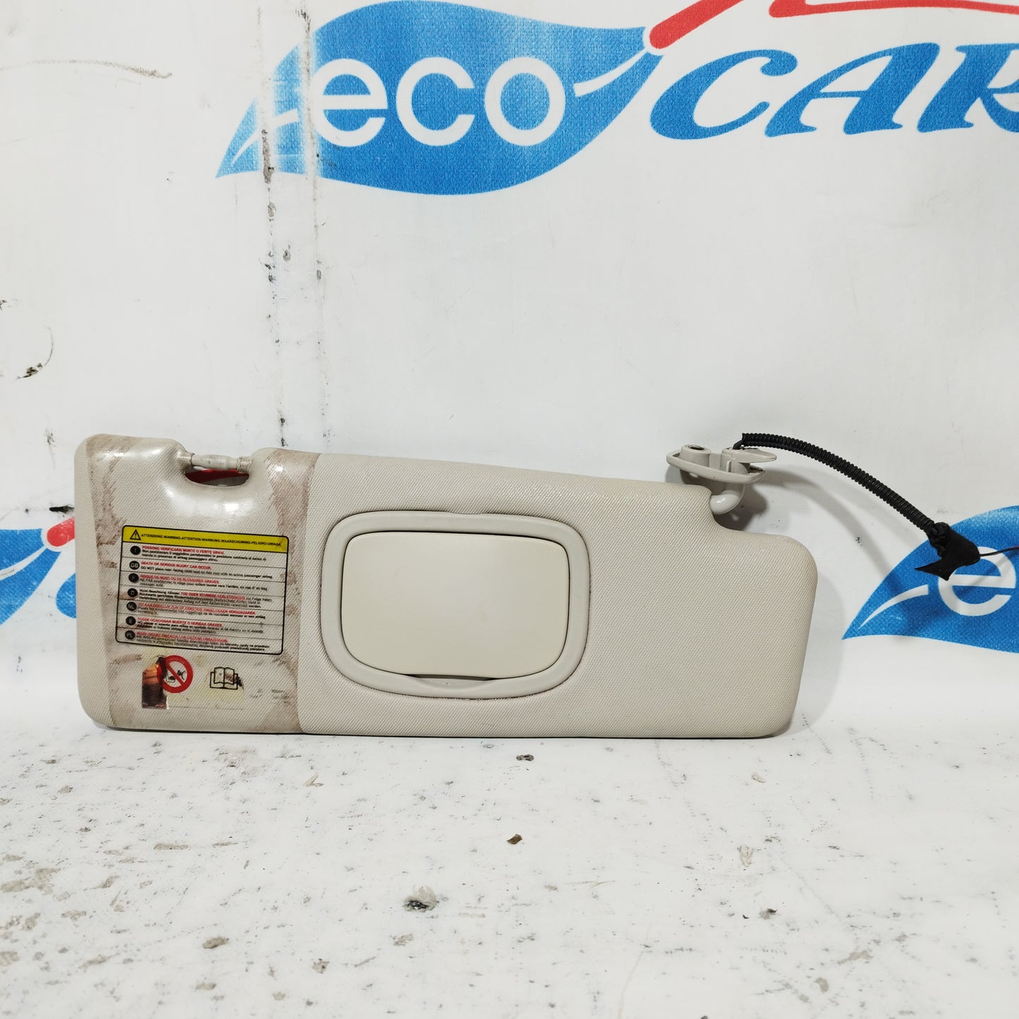 Aletta parasole dx beige Fiat Croma 2008 ecoAC10514