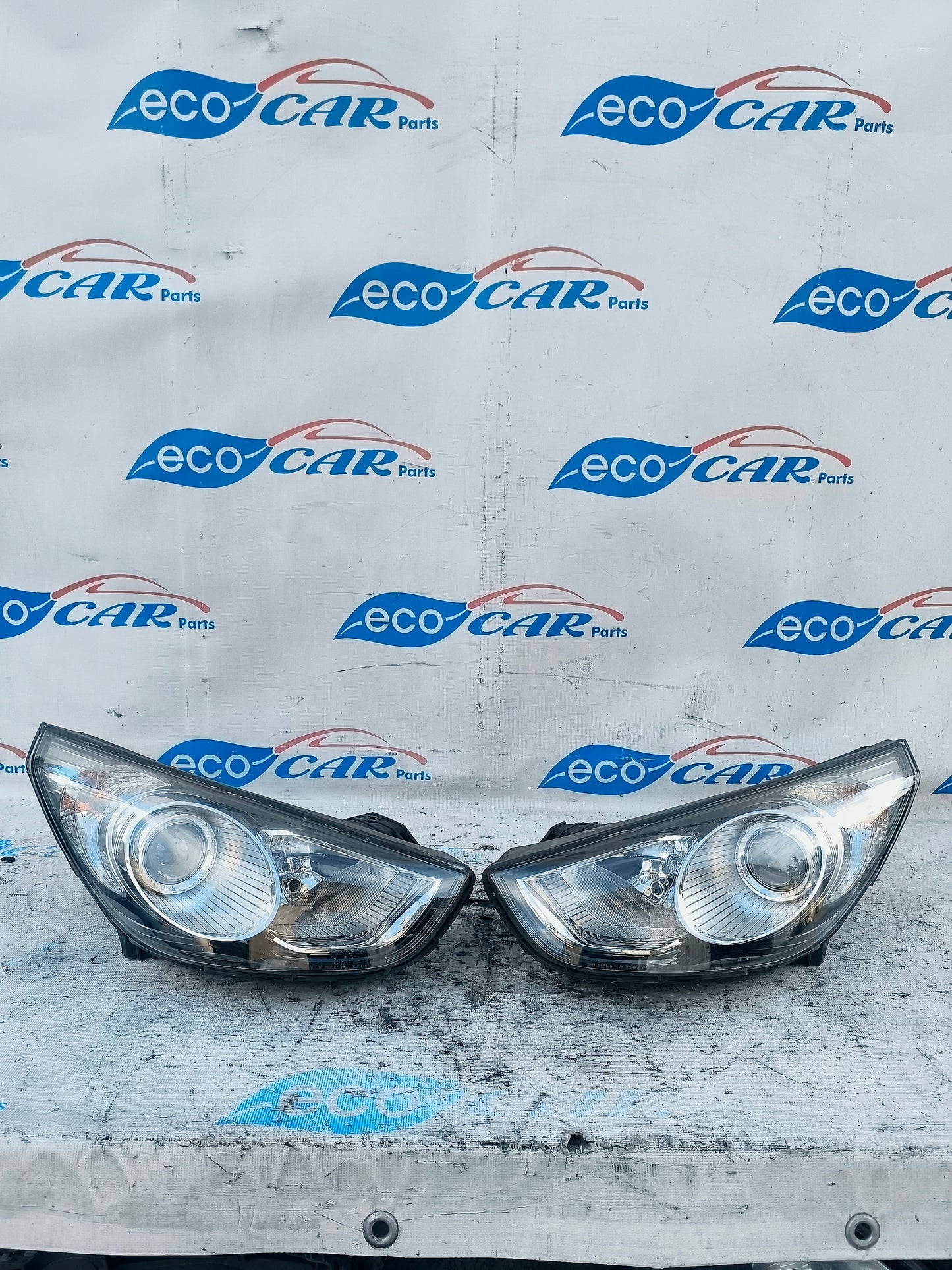 Komplette Frontpartie mit Kühlergrill und Kühlern Hyundai ix35 1.7 D ecoAG6265 (Baujahr 2012)