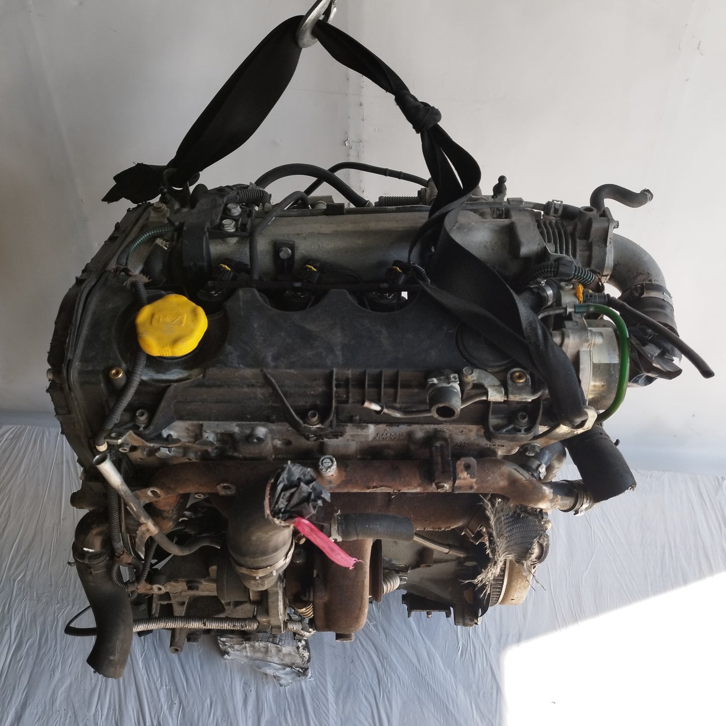 Engine Opel Zafira B / Astra H 1.9 CDTI 8v 120cv 2008 cod: z19dt ecoAC7311