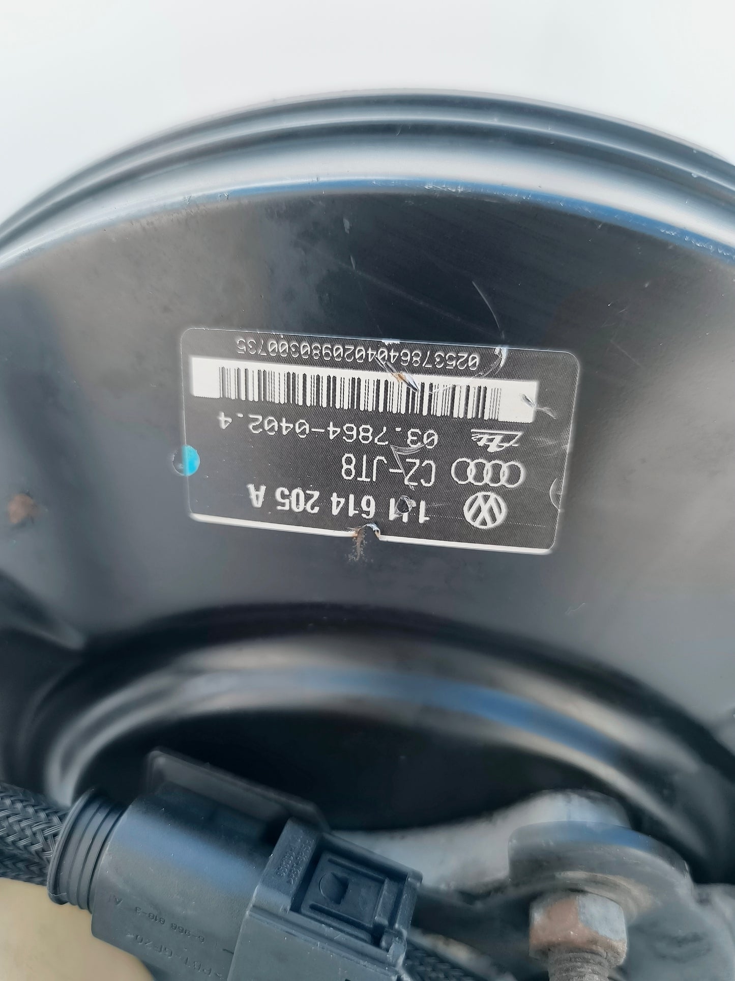 Bremskraftverstärker Audi TT 83N 1.8 B Baujahr 2005 Teilenummer 1J1614205A ecoAG6687