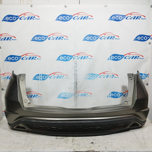 Dunkelgraue Heckstoßstange Honda Civic Schrägheck 2008 ecoAC9735