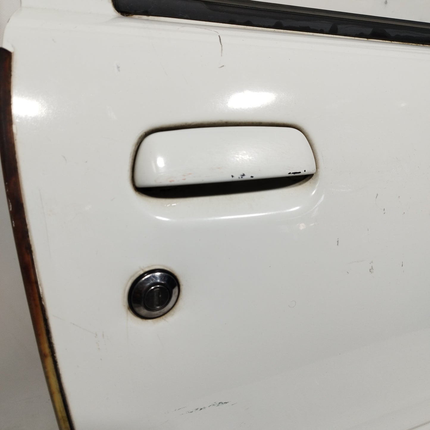 Weiße rechte Vordertür Fiat 600 2003 ecoAC12624