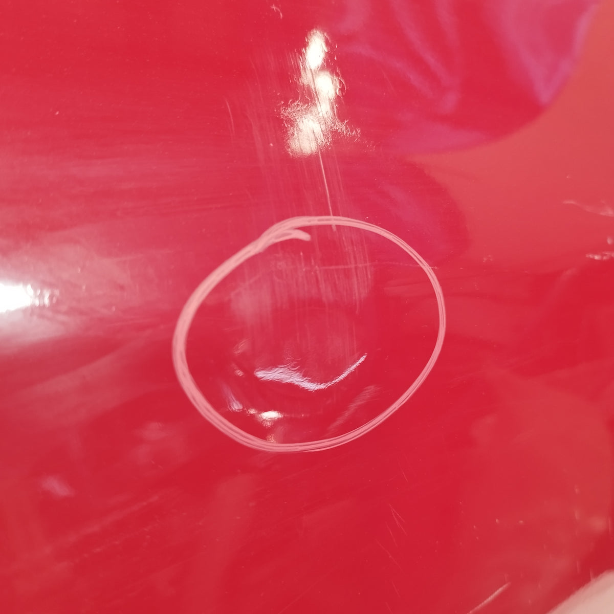 Sportello posteriore dx rosso Toyota Yaris II (XP90) 2005-2011 ecoAC17001