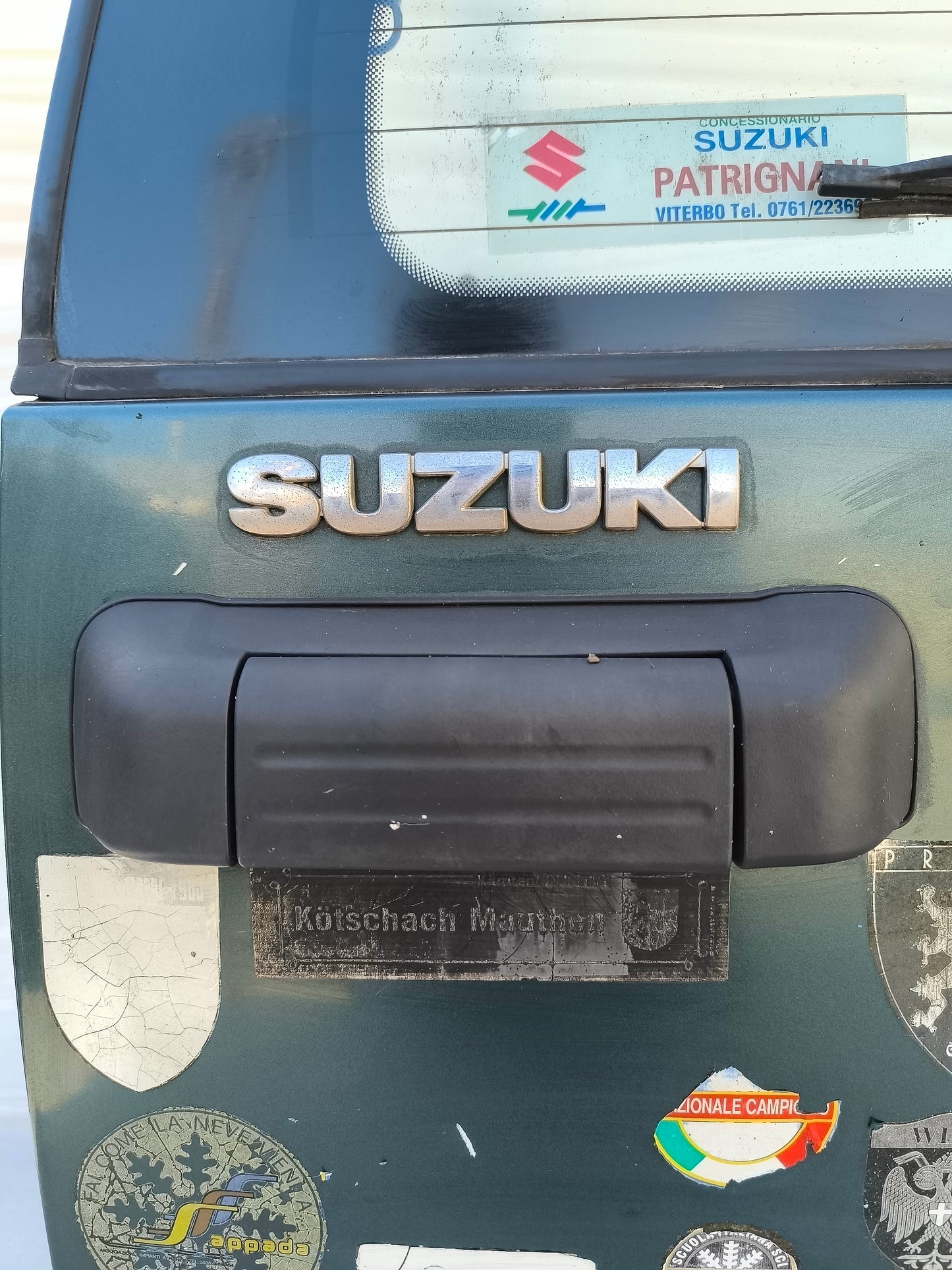 Portellone verde Suzuki Grand Vitara 2001 ecoAG7925