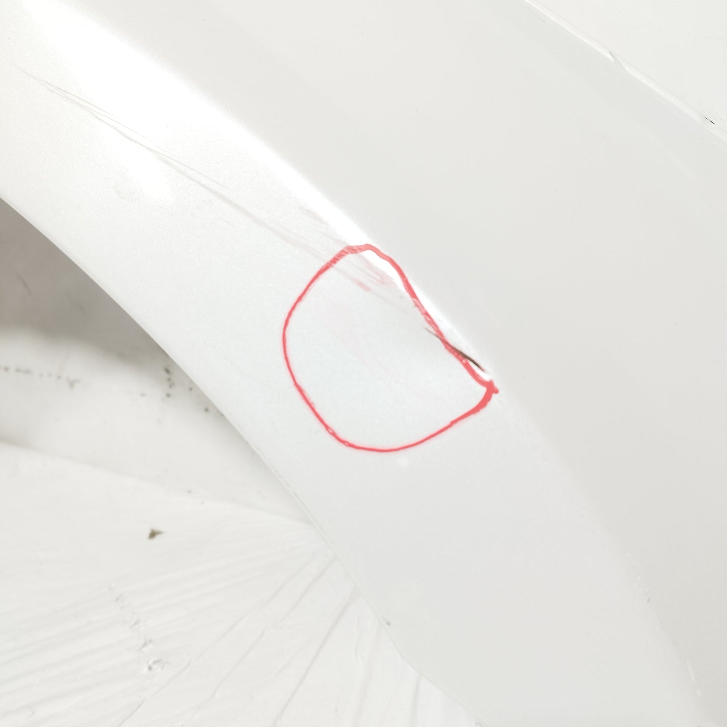 Parafango anteriore dx bianco perlato Suzuki Vitara 2008 ecoAC14725