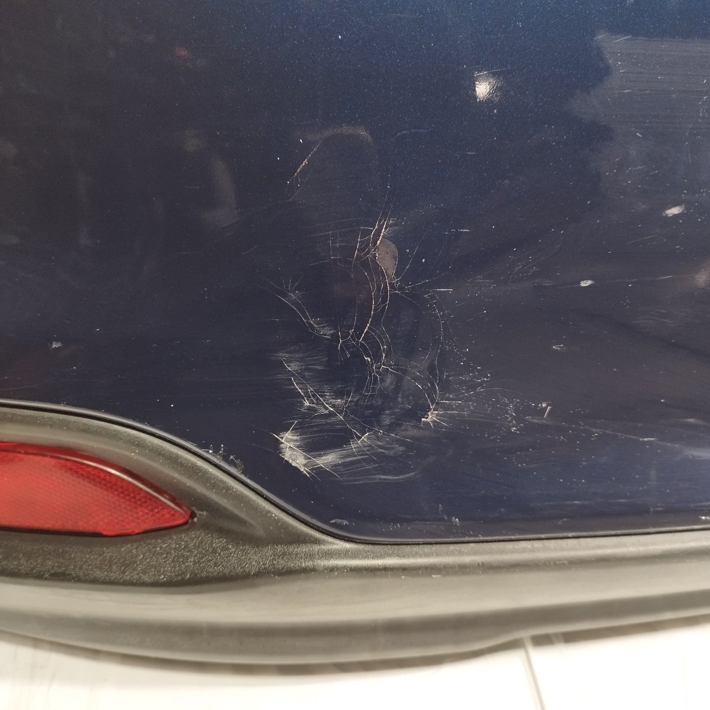 Paraurti posteriore blu scuro Fiat Tipo 2017 HatchBack ecoAC15037