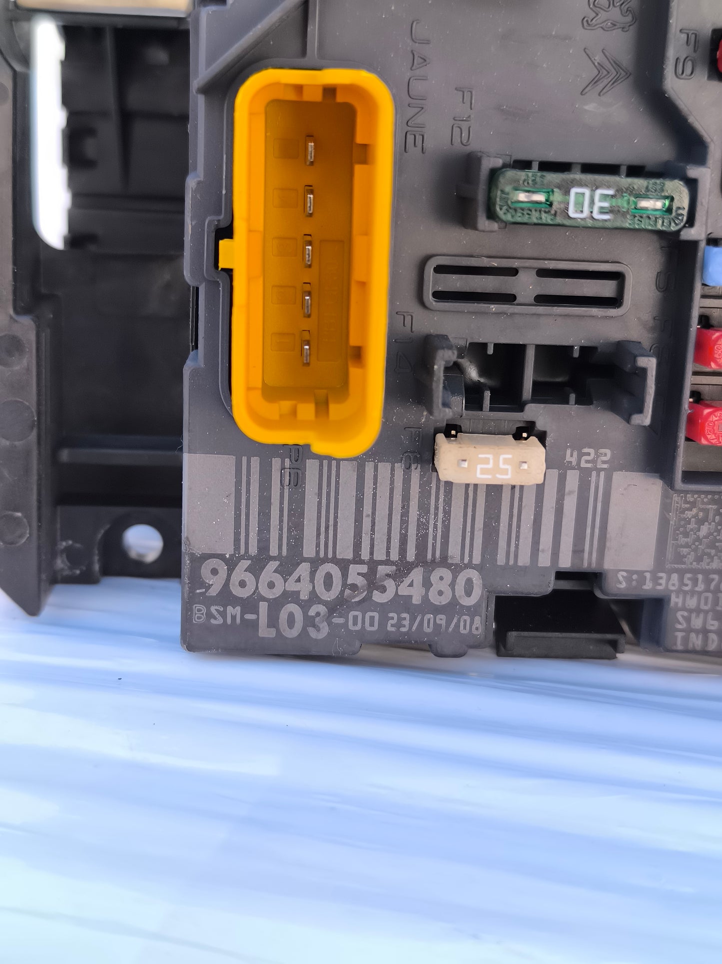 Centralina BSM Citroen C3 1.4 B anno 2008  cod. 9664055480 L03 ecoAG7356