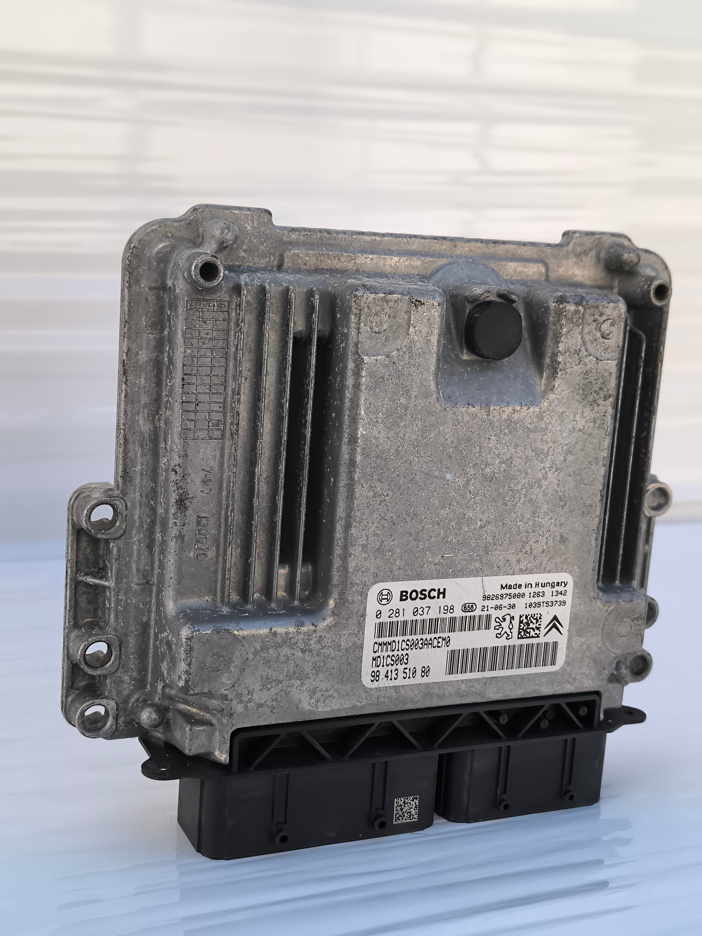 Centralina motore Peugeot 2008 1.5 HDI anno 2021 cod: 0281037198 ecoAG8091