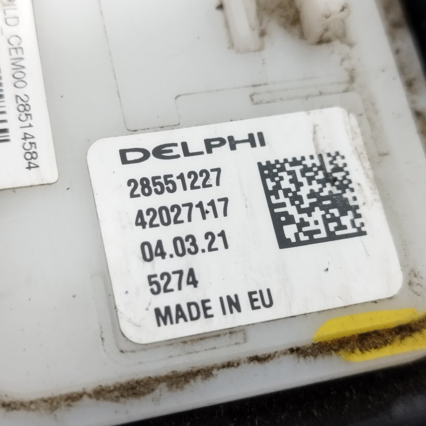 Pompa galleggiante Peugeot 2008 1.5 D 2021 cod: 9824049680 ecoAC15621