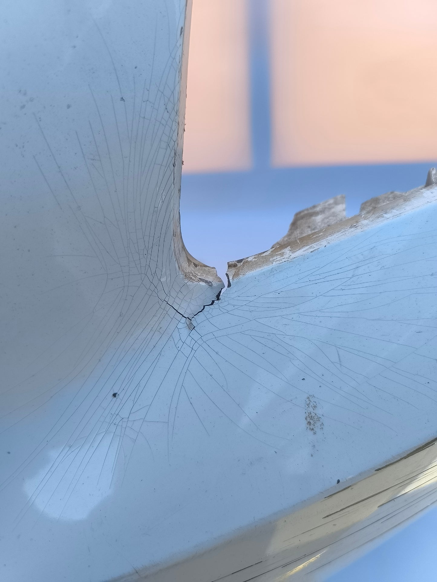 Weiße Frontpartie Chevrolet Orlando Baujahr 2015 ecoAG6473