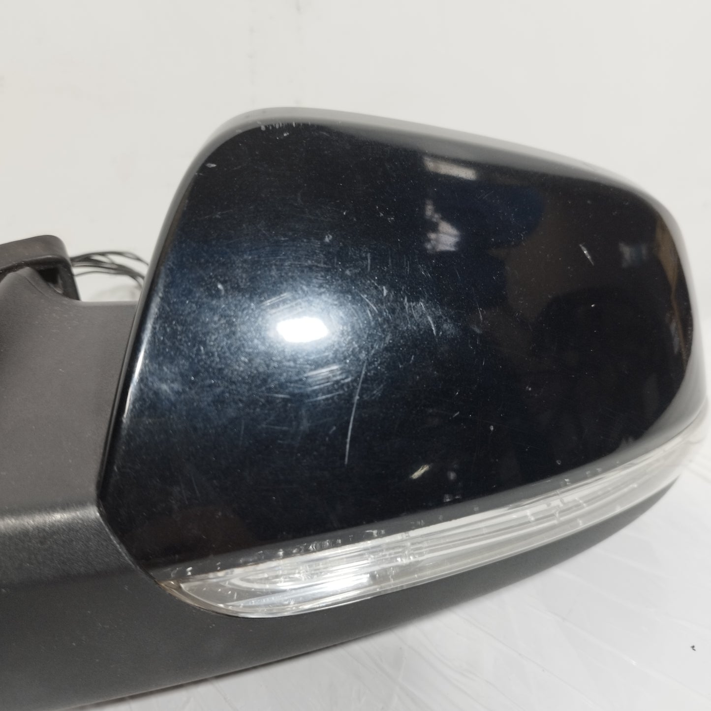 Elektrischer Außenspiegel vorne links, schwarz, Mercedes A-Klasse, Baujahr 2010, 9-adrig, ecoAC12509