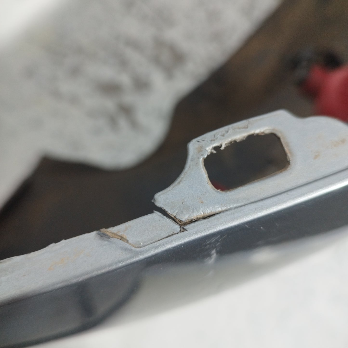 Dunkelgraue Heckstoßstange Lancia Delta 2012 ecoAC11032