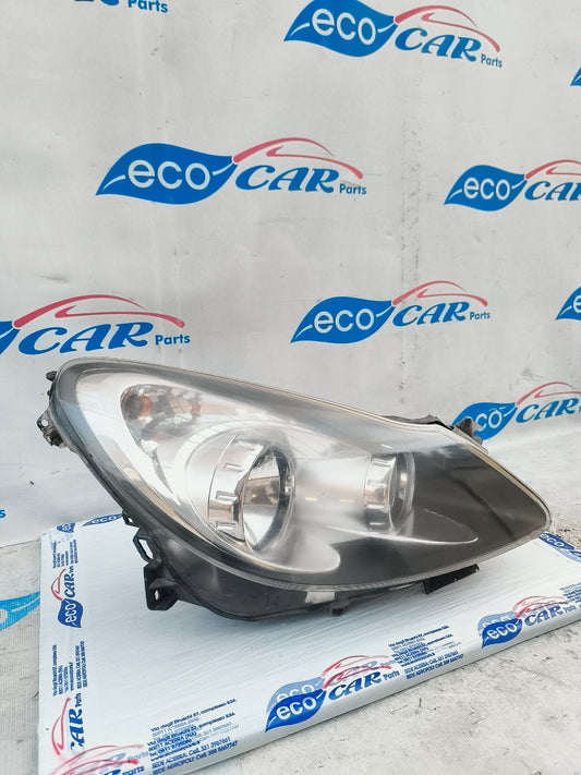 Opel Corsa D dark background right front light ecoAG6221