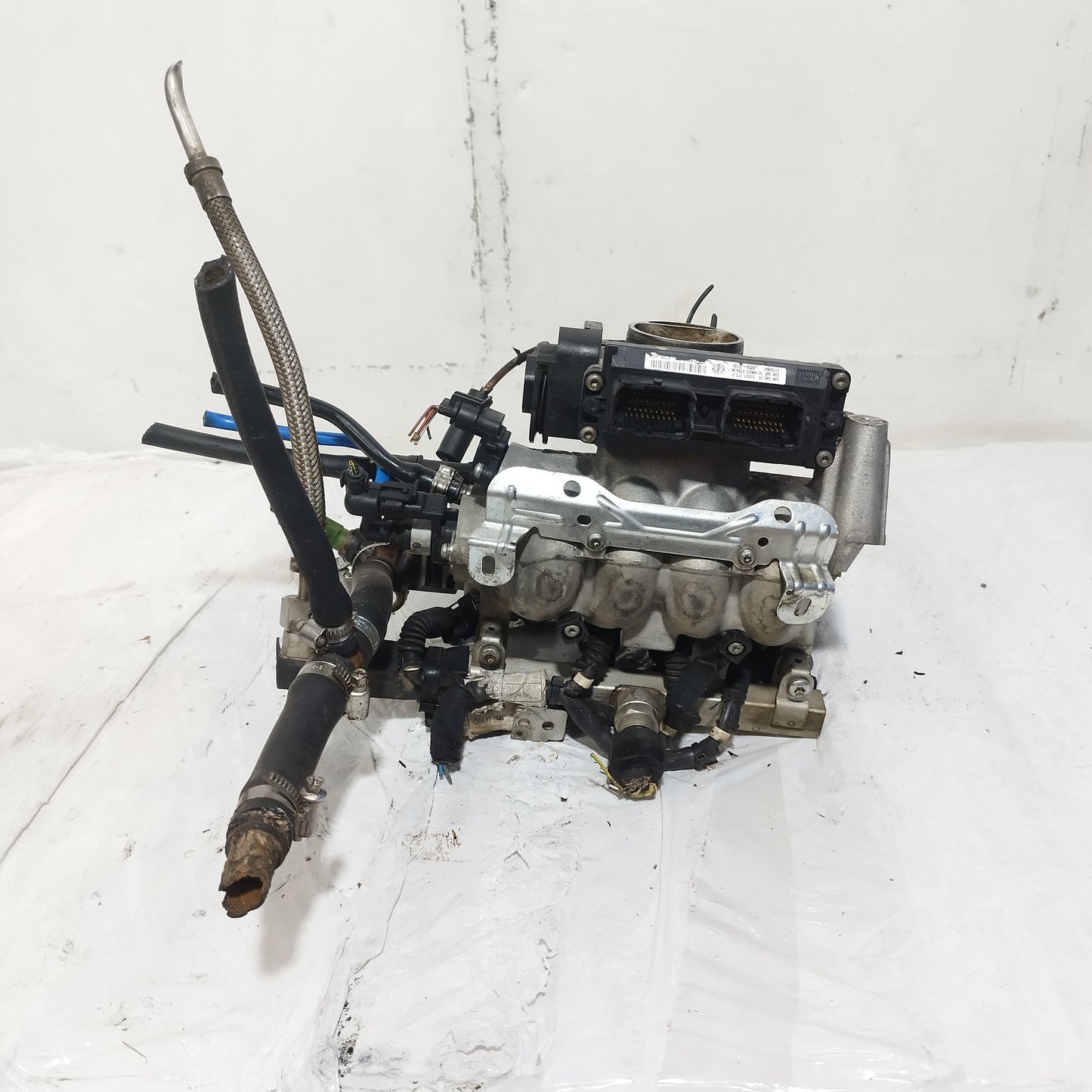 Collettore aspirazione in alluminio Fiat Panda 169 1.2 Natural Power 2007-2011 ecoAC16405