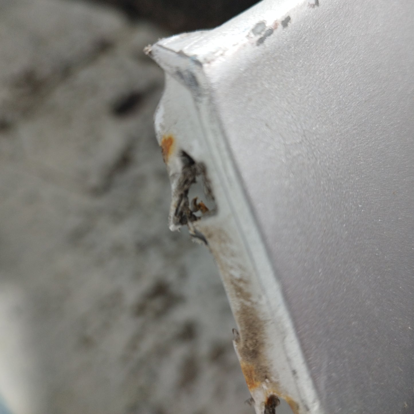 Front Bumper Toyota Aygo 2008 Silver Grey ecoAC8781