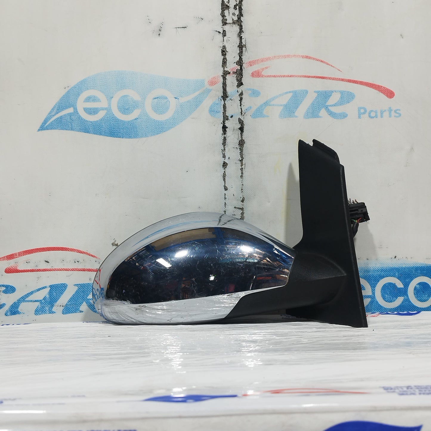 Front right electric mirror chrome Seat Altea 2005 7 Wire ecoAC10781