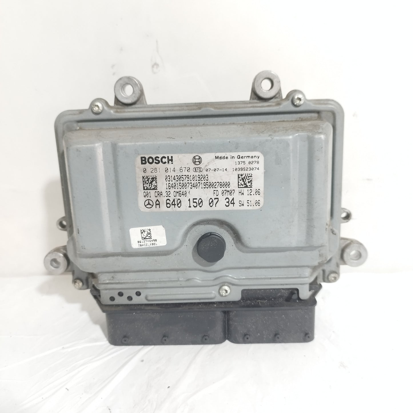 Centralina motore Mercedes Classe B W245 2.0D 2007 cod: A6401500734 ecoAC15921