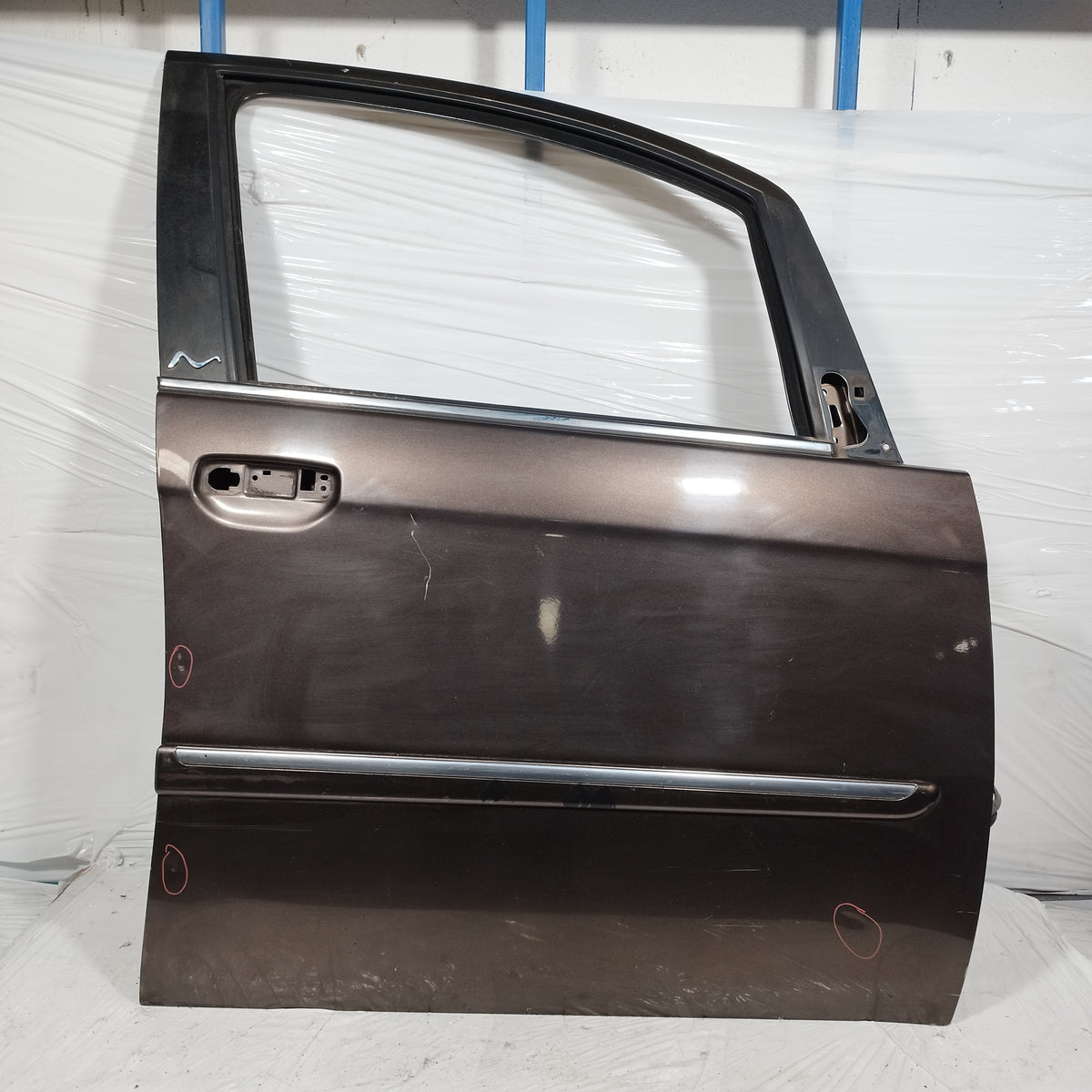 Sportello anteriore dx Lancia Musa anno 2004-2012 nero ecoAC17469