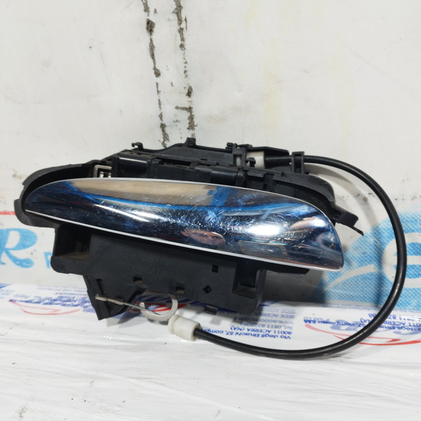 Front left external handle chrome Fiat Croma 2007 ecoAC10882