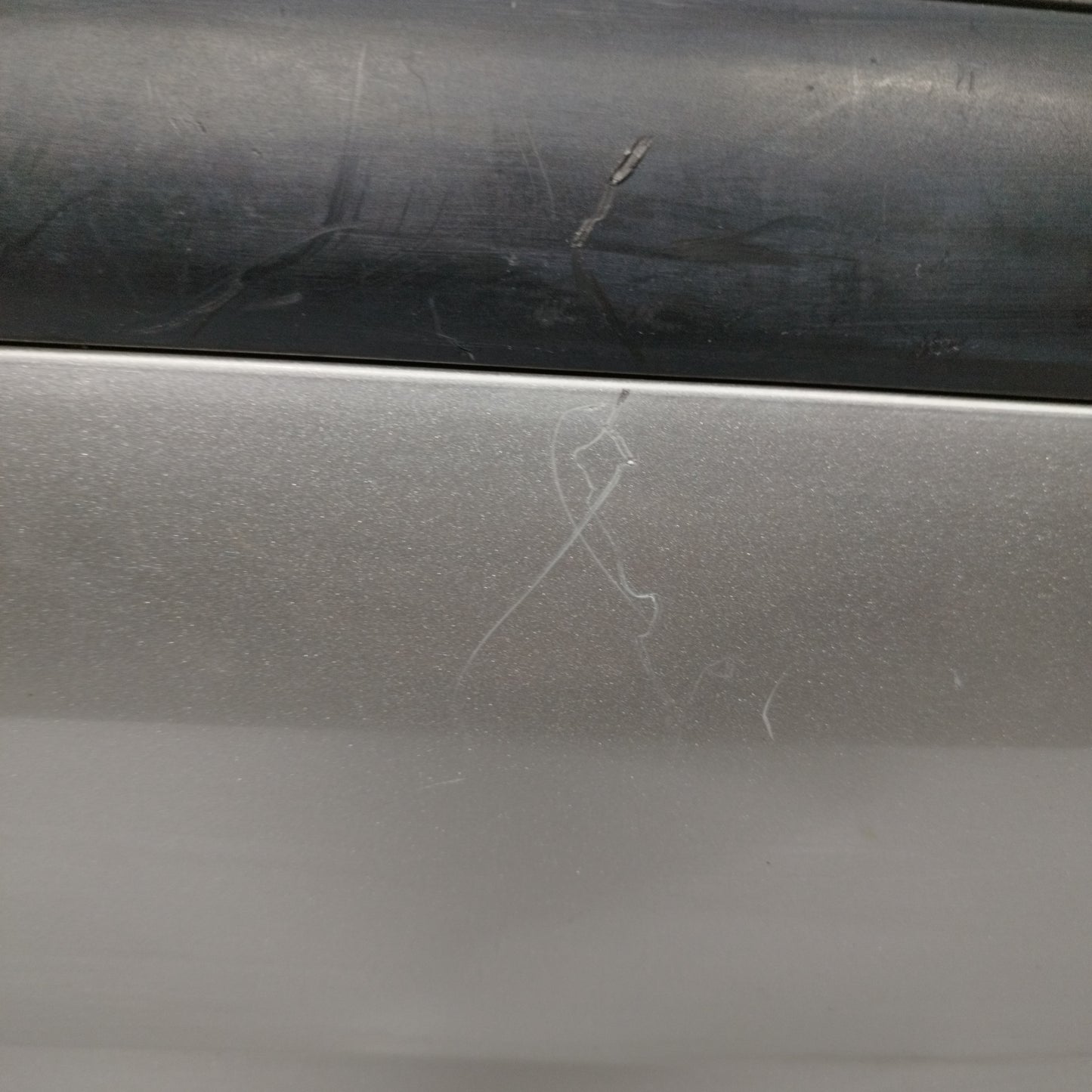 Graue Heckstoßstange Fiat Panda 2006 ecoAC11583