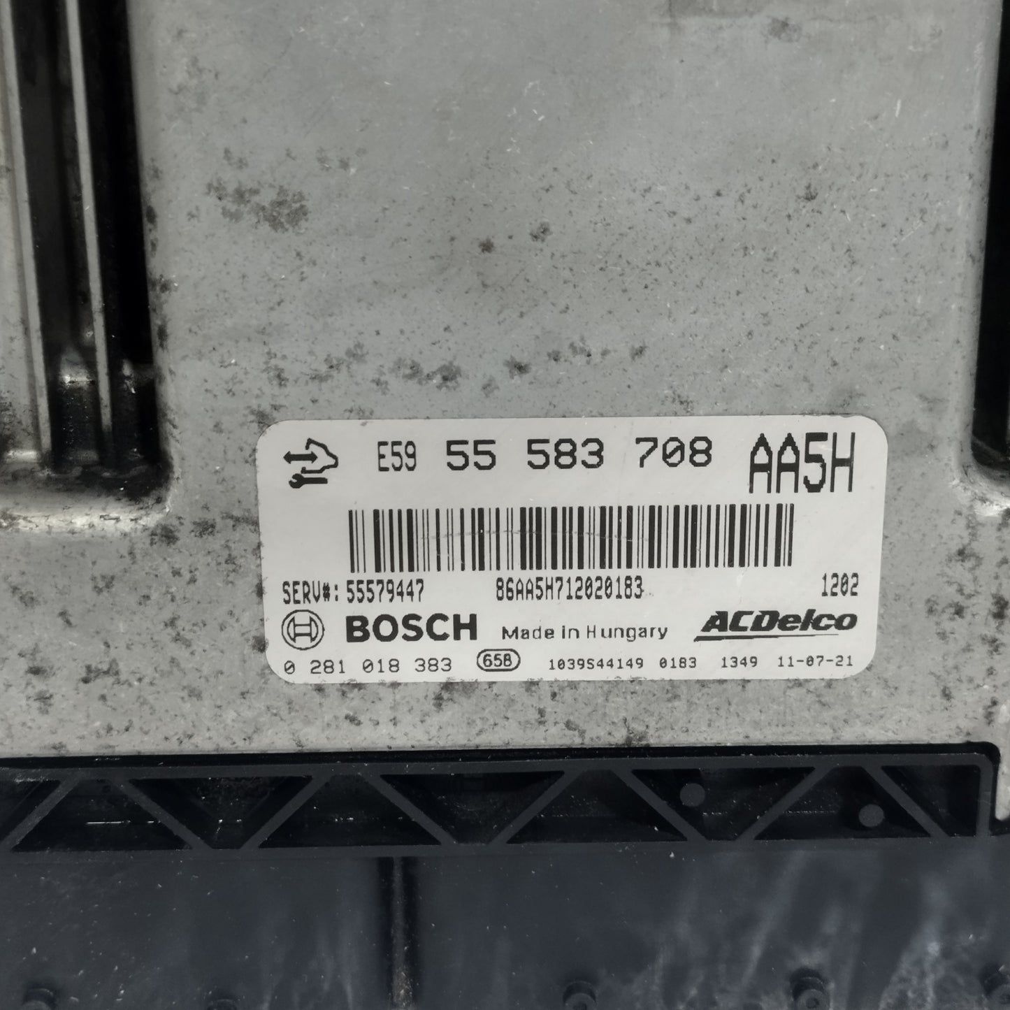 Kit accensione Chevrolet Aveo 1.3 D 2011 cod: 0281018383 ecoAC15914