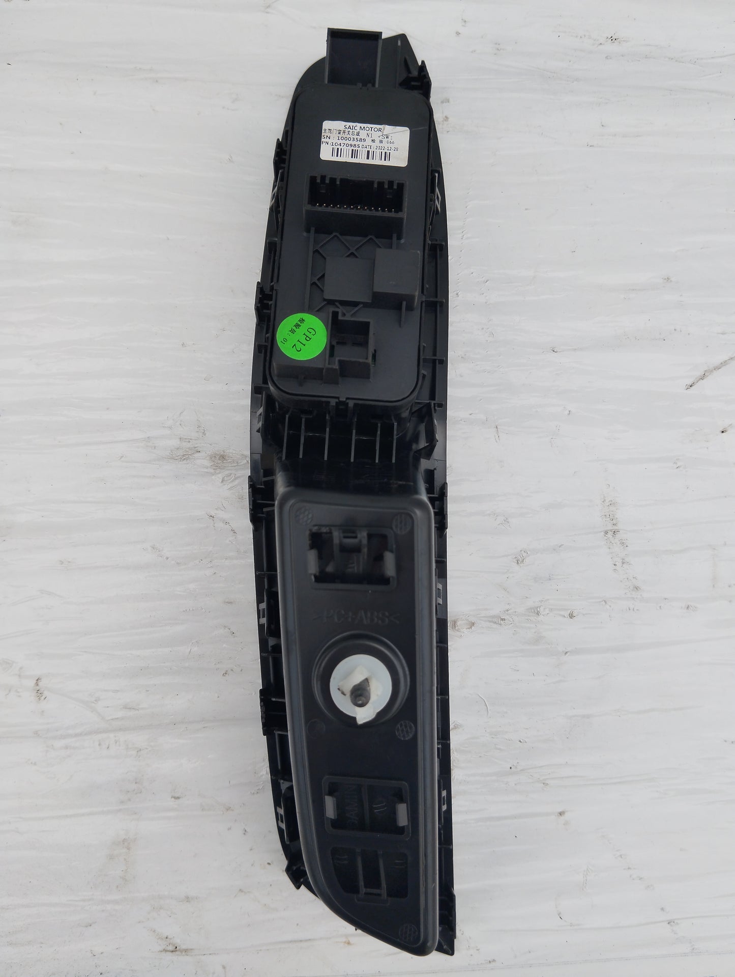 Pulsantiera anteriore sx MG ZS 2022 Cod. 10003589 ecoAG5330