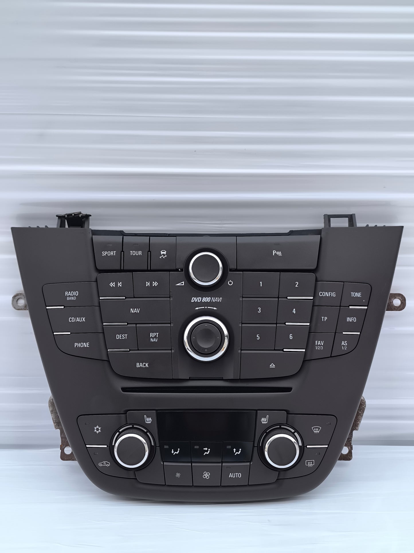 Pulsantiera centrale comandi Autoradio/Clima Opel Insignia anno 2011 Cod.13277913 / 13277870 ecoAG7814