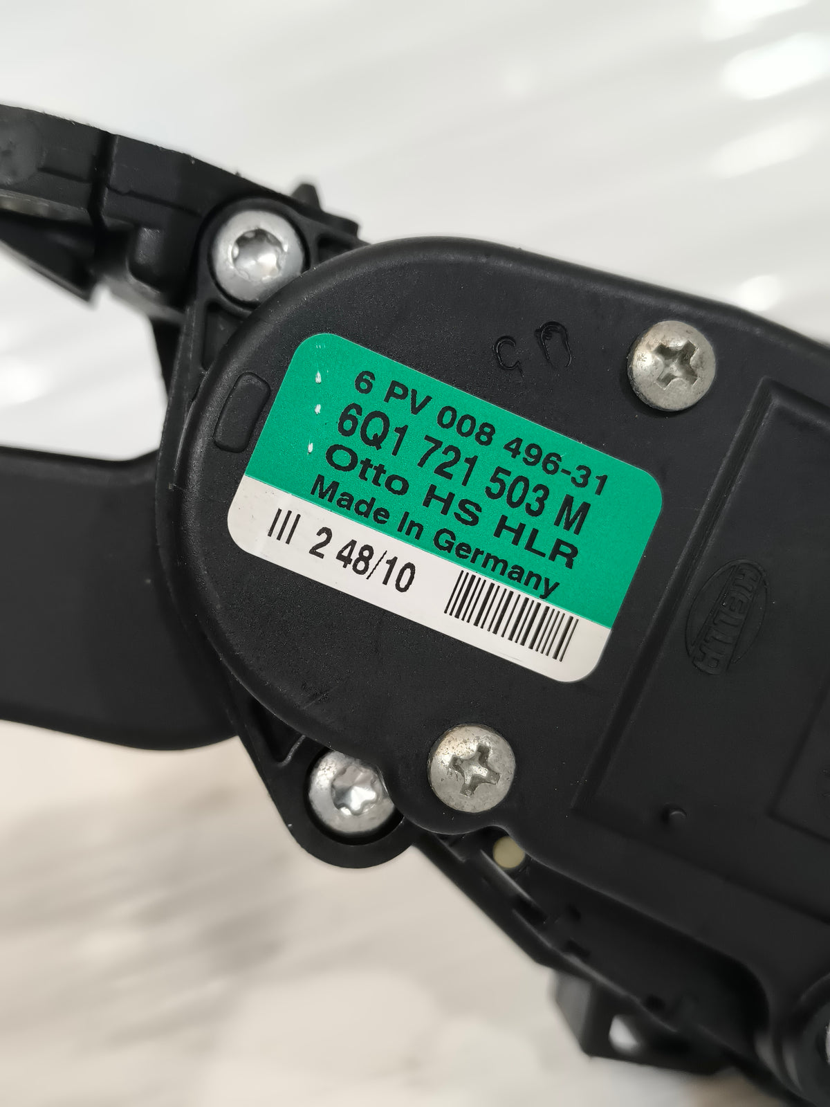 Pedale acceleratore Volkswagen Polo 6R / Audi A3 anno 2009-2015 cod: 6q1721503M ecoAG9788