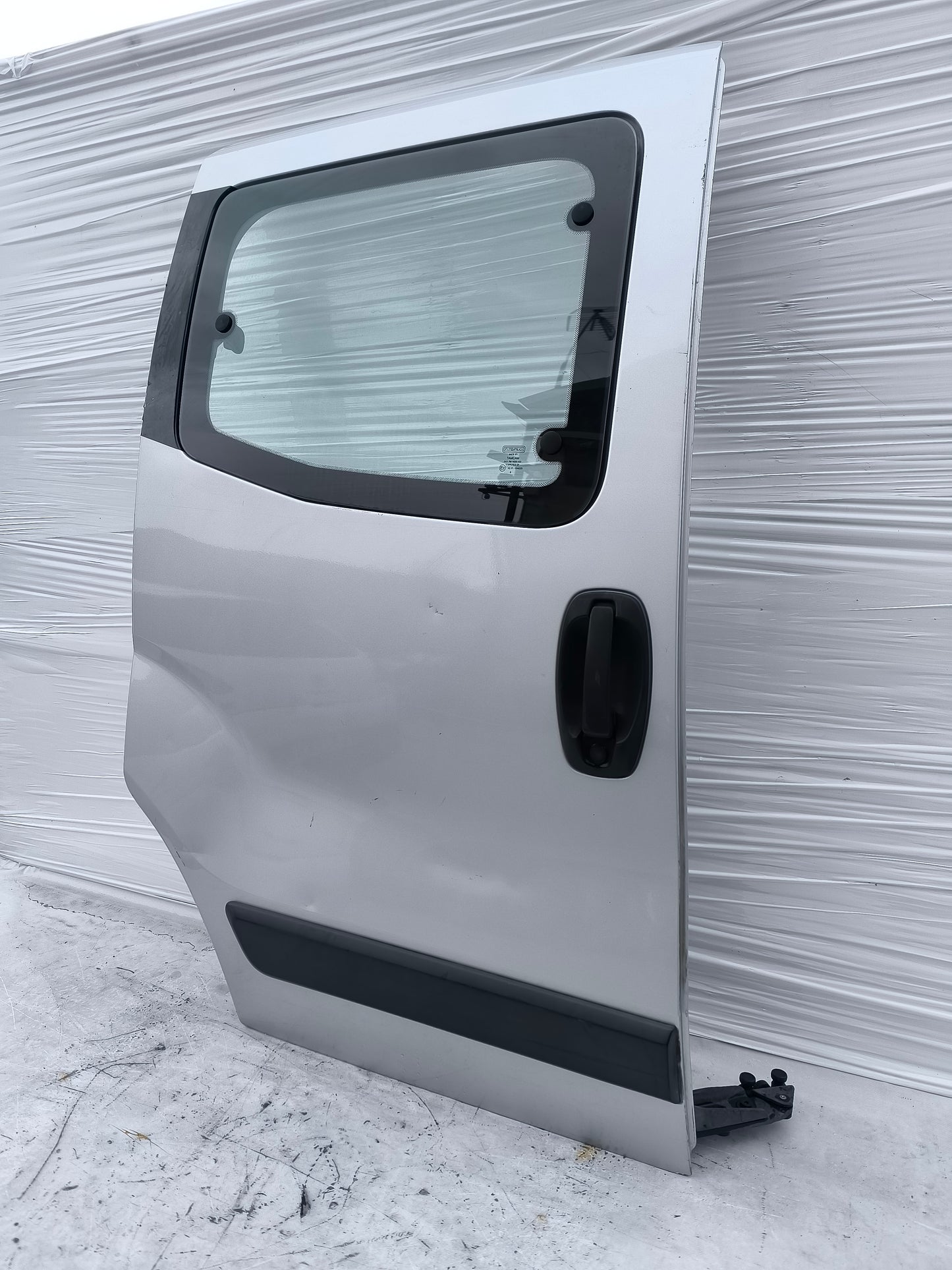 Sportello posteriore grigio argento dx scorrevole Fiat Fiorino / Qubo anno 2008-2020 ecoAG8019