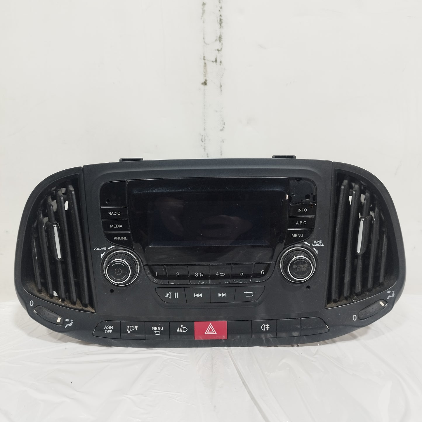 Autoradio con bocchette Fiat Doblo 2015-2021 cod: 07356299000 ecoAC14890