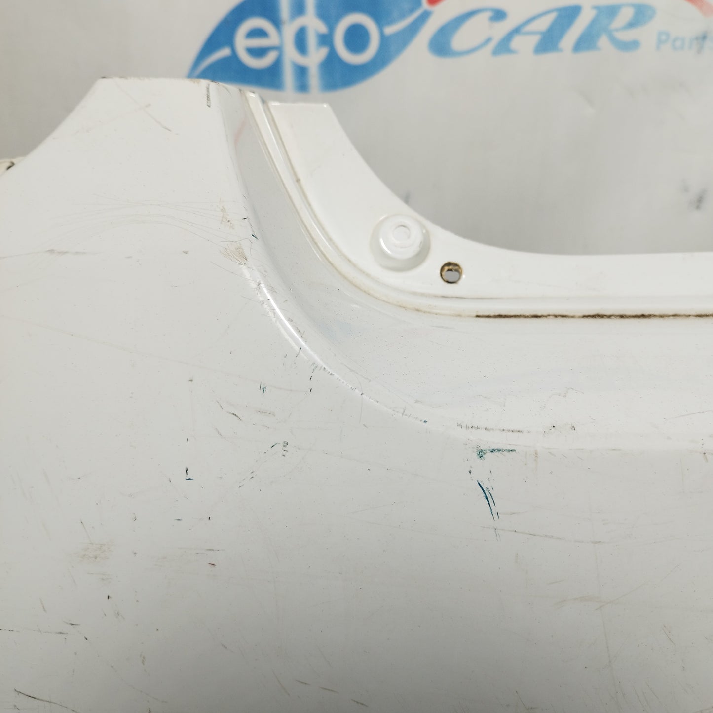 White Rear Bumper Chevrolet Aveo 2009 ecoAC10226