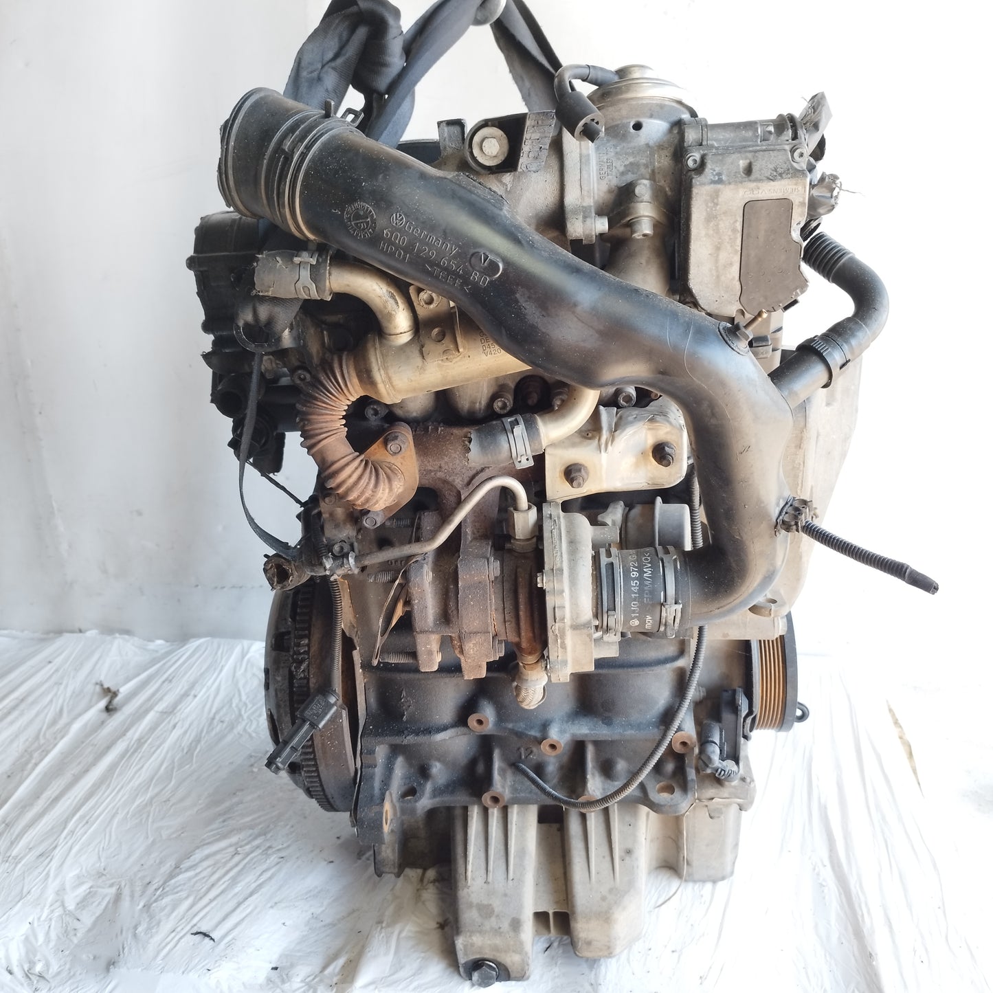 Motore Volkswagen Polo (9N)  / Fox (SZ) 1.4 TDI 6v 3 cilindri 2005-2010 cod: BNM ecoAC16329