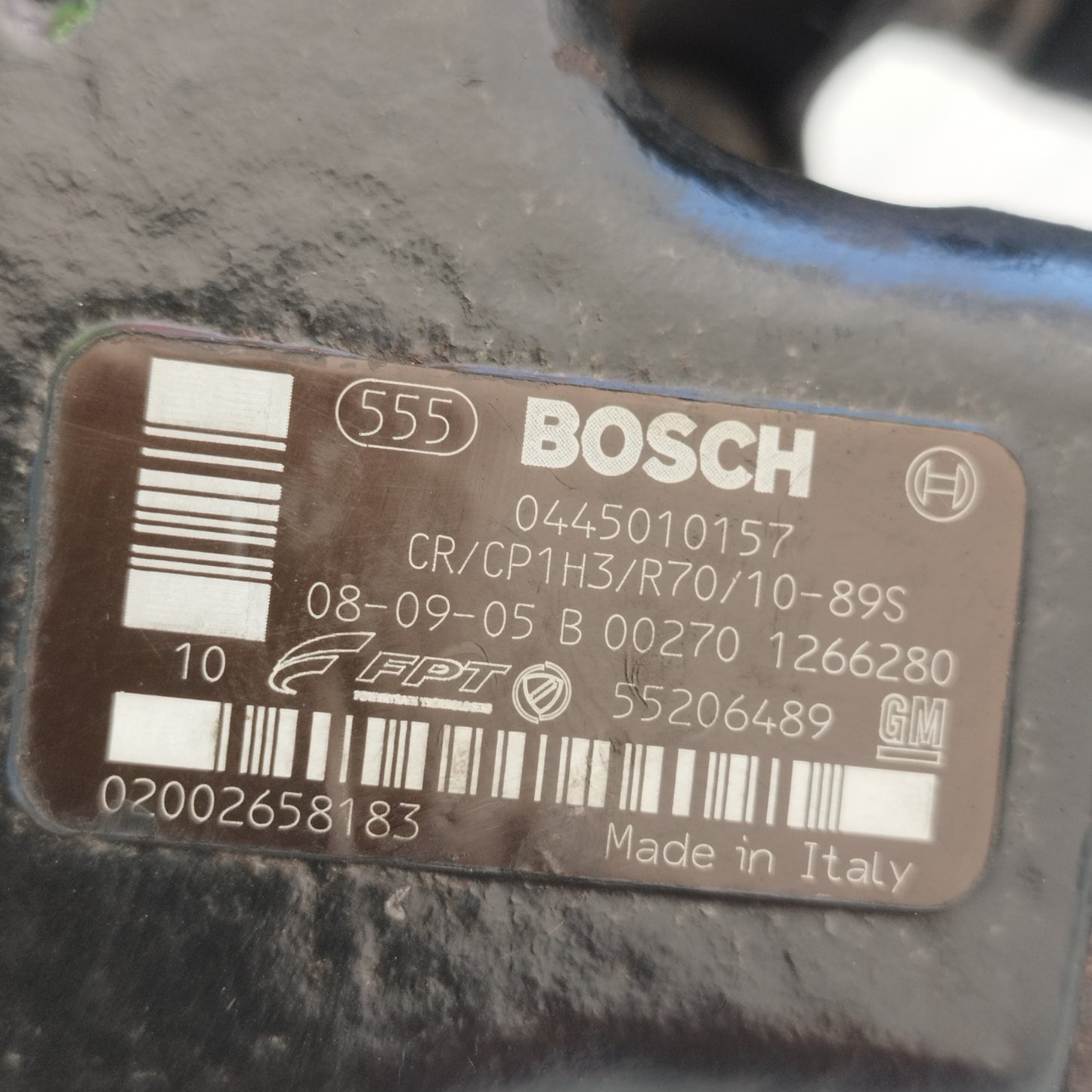 Pompa common rail Fiat / Doblo / Lancia  1.3 MTJ 2006-2012 Bosch cod: 0445010157 ecoAC16973