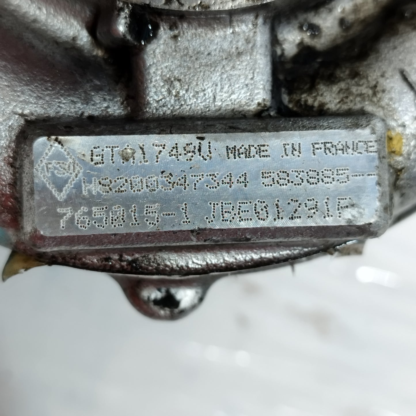 Turbina Renault Laguna  2.0 DCI 2008 Cod: h8200347344 ecoAC12657