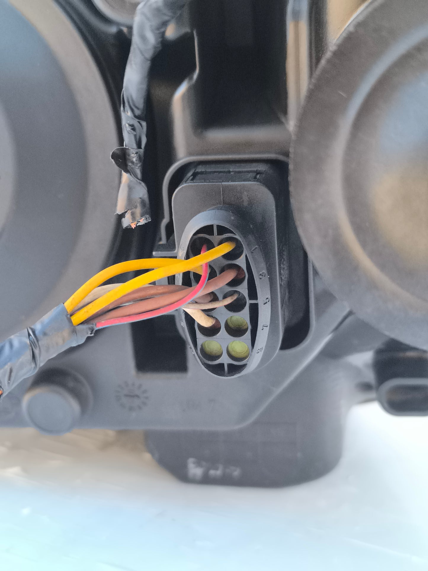 Fanale anteriore dx Skoda Fabia anno 2008 ecoAG7691