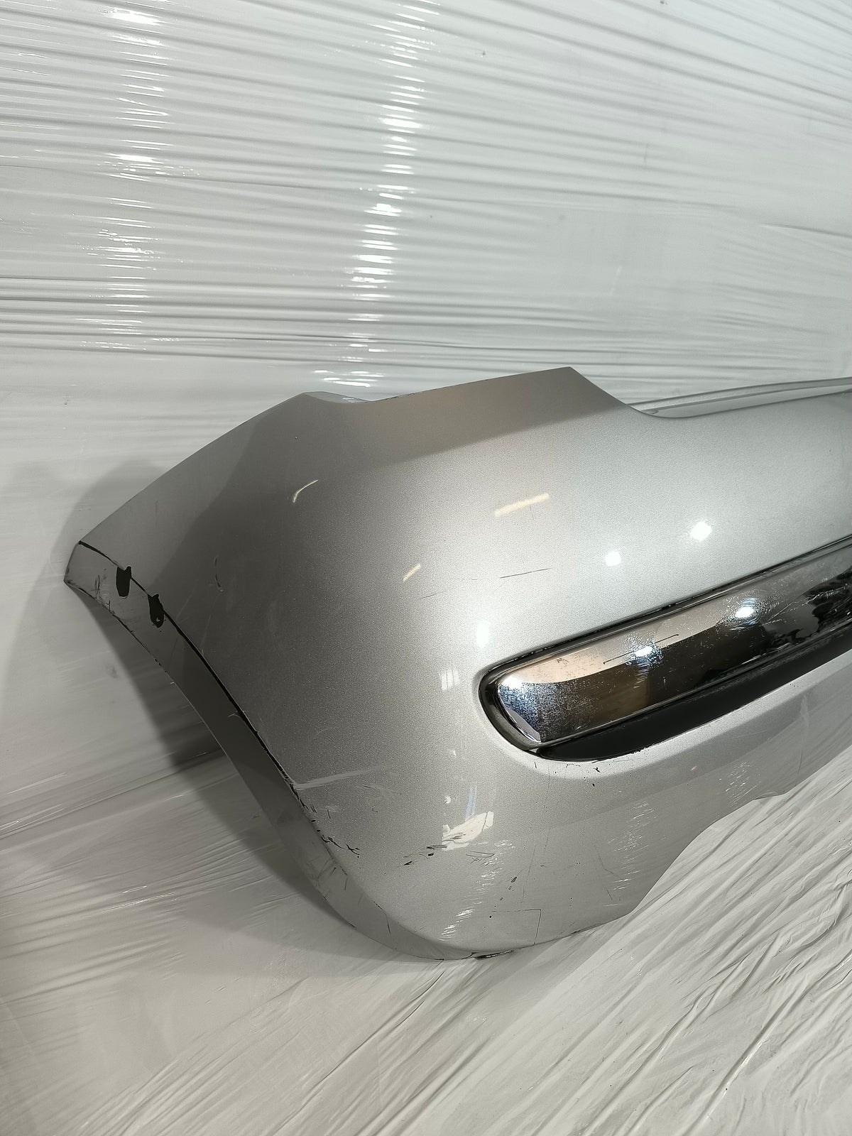 Paraurti posteriore grigio argento Fiat 500 (312) anno 2007-2015 ecoAG9868