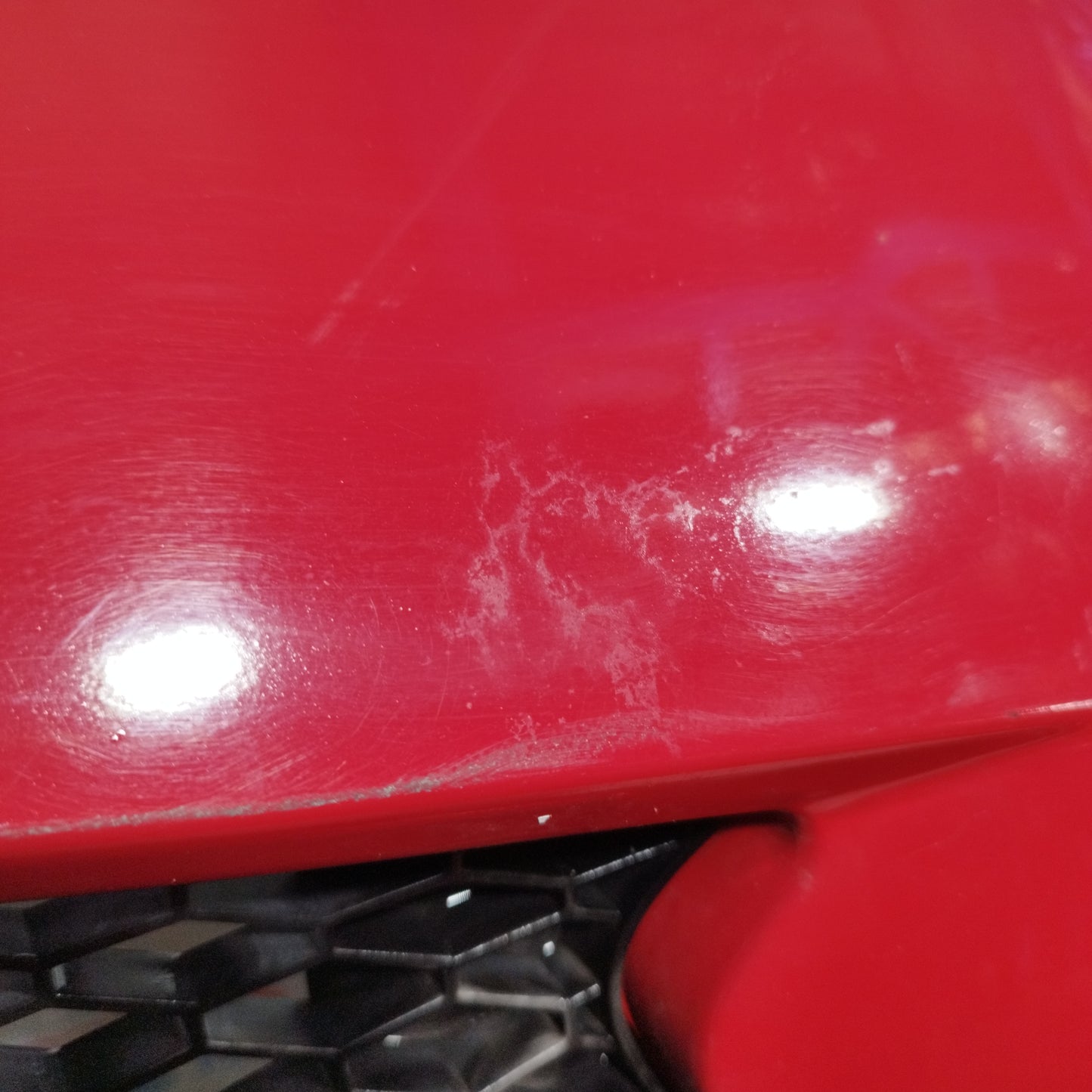 Paraurti anteriore rosso Toyota Aygo 2008 ecoAC10337